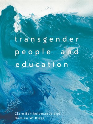 cover image of Transgender People and Education